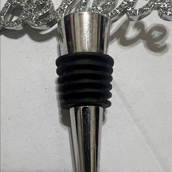 Silver 'Believe' Wine Stopper - Picture 8 of 8